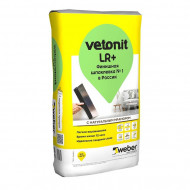 Шпатлевка Weber Vetonit LR + белая 20 кг