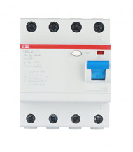 УЗО ABB F204 40 А 4P УЗО ABB F204 40 А 4P