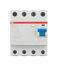 УЗО ABB F204 40 А 4P 300 мА УЗО ABB F204 40 А 4P 300 мА
