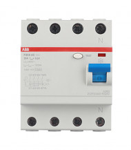 УЗО ABB F204 25 А 4P 300 мА УЗО ABB F204 25 А 4P 300 мА