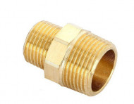 Переходной ниппель Viega бронзовый 1/2 НР(ш) х 3/4 НР(ш)