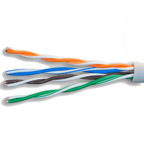 Интернет кабель (витая пара) UTP CAT5e SUPRLAN Standart (1 метр)
