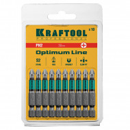 Optimum Line Биты,PH2,50,KRAFTOOL Optimum Line Биты,PH2,50,KRAFTOOL