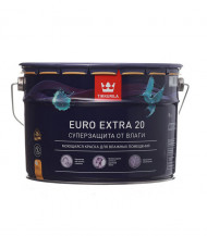 Краска Tikkurila Euro Extra 20 моющаяся белая 9 л